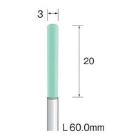 ミニター ファイバーブラシ ショート #600 φ3 FD3123 1パック(1個)（直送品）