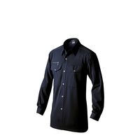 アルトコーポレーション マルチ機能長袖ニットシャツ ネイビー 4L BF801-100-4L 1枚（直送品）