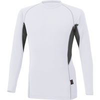 アルトコーポレーション 長袖タフ&クールボディフィットシャツ ホワイト LL AF1701-24-LL 1枚（直送品）