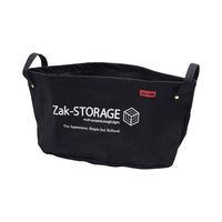 高儀 ZakーSTORAGE クロスバケットオーバル L ブラック CBOー200LB 4907052650121 1セット(2個)（直送品）