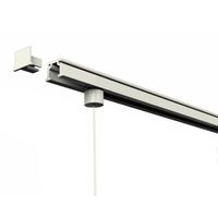 福井金属工芸 C型オールホワイトレールセット1000mm