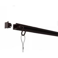 福井金属工芸 C型レールセット1.0m 壁面用 3352