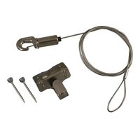 福井金属工芸 ミニワイヤー自在径1.0mm0.7m スライドケース入 ワイドフック付 F-0449 1セット（4パック）（直送品）