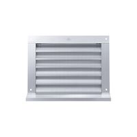 杉田エース 角型ガラリ(水切付)SAGー250x300 水切付 ステンレス網付 BV3800128 1枚（直送品）