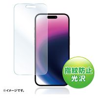 サンワサプライ iPhone 14 Pro用液晶保護指紋防止光沢フィルム PDA-FIP14PRFP 1枚（直送品）