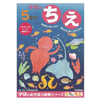 学研ステイフル 5歳のワーク（ちえ） ドリル・学習 N04809 1冊