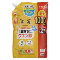 ナチュラルクリーニング 激落ちくん クエン酸スプレー 詰め替え 特大 1L 1個 レック