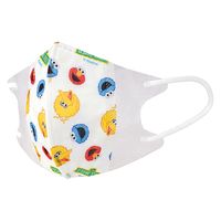 スケーター MSKS3N 子供立体マスク 不織布 7枚入 セサミストリート 586965-MSKS3N 1袋(7枚入)（直送品）