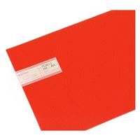 光 PE340-2 ポリプレート 300×450mm レッド 1個（直送品）