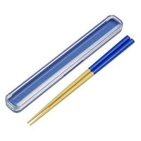 イシダ 箸・箸箱セット ナチュラルハーフ 21cm 188081 1個（直送品）