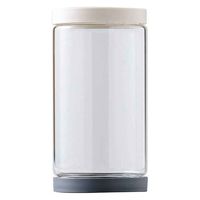 イケックス工業 保存容器 900ml 古い物から取り出しやすい 補充改革 ガラス製 314383 1個（取寄品）