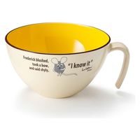 アイトー スープカップ 450ml 持ち手付きカップ レオ・レオニ 皿 食器 プラスチック 日本製 キャラクター フレデリック（取寄品）