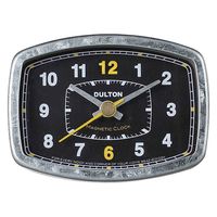 ダルトン 時計 マグネティッククロック レクタングル 小さい マグネット DULTON　ブラック 355385 1個（直送品）