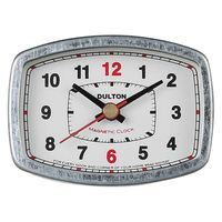 ダルトン 時計 マグネティッククロック レクタングル 小さい マグネット DULTON　アイボリー 355384 1個（直送品）