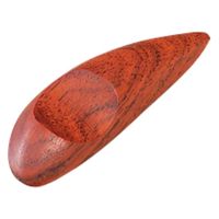 イシダ 箸置き 7cm 柿の種 木製 天然木 箸置 363207 1個