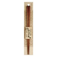 サンライフ 箸 23cm こだわりの箸 サラダ 木製 天然木 漆塗 日本製 365527 1個（取寄品）