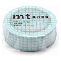 カモ井加工紙 マスキングテープ 方眼 幅15mm×7m mt DECO