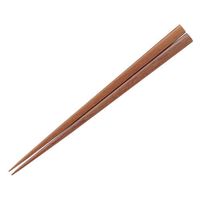 イシダ 箸 木製 23.5cm 木箸 鉄木 一半 天然木 359171 1個（取寄品）