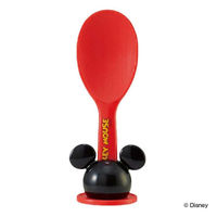 スケーター しゃもじ ミッキーマウス スタンド付き キャラクター 239445 1個（直送品）