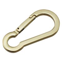 ハイロジック 29242 角形フック 60mm ゴールド 1個（直送品）