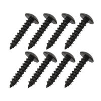 ハイロジック 46730 スマートレグ用ネジ 黒 5×25mm 1パック(8本入)（直送品）