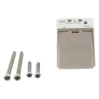 ハイロジック 97423 CREVO 直付ブラケット ホワイト 1個（直送品）