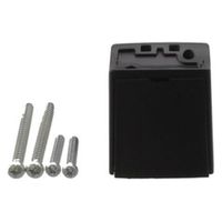 ハイロジック 97424 CREVO 直付ブラケット ブラック 1個（直送品）