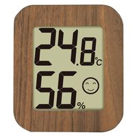 シンワ測定 シンワ73233 温湿度計 環境チェッカーミニ木製DBR #73233 1個（直送品）