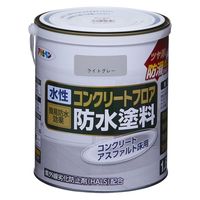 アサヒペン AP 水性コンクリートフロア防水塗料1.6L ライトグレー 9019064 1缶（直送品）