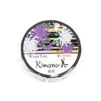 カミイソ GR-1059 kimono美 縞菊　1個 カミイソ産商（直送品）