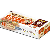ハウスホールドジャパン KY 湯煎ポリ袋BOX 半透明