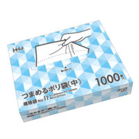 ハウスホールドジャパン ゴミ袋 規格袋 11号 食品検査適合 厚さ0.007mm 1000枚入り 半透明 ティッシュタイプ 349111（取寄品）