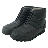 ヤマショウ 婦人ノルディックブーツ ブラック 裏地全面ボア L YRB-208BK 1足（直送品）