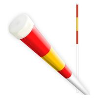 安全機器 PP スノーポール 40ー3YR型 10本セット 350-095 1セット(10本入)（直送品）