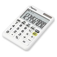 アスカ 消費税電卓　デカ文字 C1018W 1個