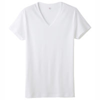 グンゼ YG COTTON100%シリーズALL SEASON Lホワイト YV0015N 1セット(100個)（直送品）