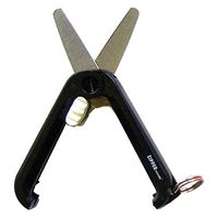 アイガー ZPS03 ジッパーシザーズ ブラック　1個 アイガーツール（直送品）