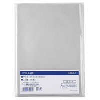 伊藤忠リーテイルリンク OPP袋（テープなし） A4 透明袋 1袋（100枚入）（わけあり品）