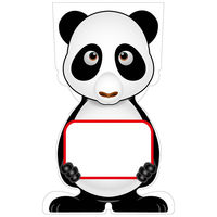 グリーンクロス GCコーンサイン パンダバージョン板のみ 無地 GCSPー26 1枚（直送品）