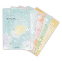 日本ホールマーク 葉書箋 花いろふわり2 819835 1セット(6枚)