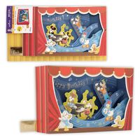 日本ホールマーク グリーティングカード お誕生日祝い オルゴールカード ディズニー音楽会2 815110 6枚（直送品）