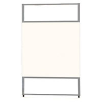 サンテック CFパネル セミオープン クロスタイプ 幅1200×高さ1869mm オフホワイト CF-1219SS-OW 1台（取寄品）