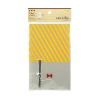 リバティーコーポレーション お菓子袋 ラッピング　15枚入り 製菓用品 LD-577 Style Dolce 4571151225773（直送品）