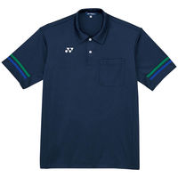 トンボ YONEX　ニットシャツ　グリーン×ブルー　L CY202-40-L 1枚（取寄品）