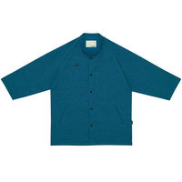 トンボ YONEX　前開きシャツ　ブルーモク　L CY401-76-L 1枚（取寄品）