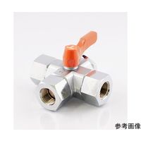 アソー エースボール4W 内ネジ型 PT1/2(内)×PT1/2(内)×PT1/2(内) WO仕様 BX-2444R-WO 1個（直送品）