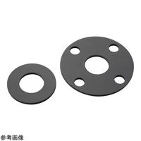 アズワン フランジ用ゴムパッキン(JIS5K全面フランジ)CR(クロロプレンゴム)2mm 1 4-4623-01 1個（直送品）