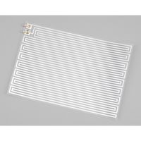 アズワン アルミ箔フィルムヒーター 粘着なし(両面PET)3.3Ω 4-4637-01 1個（直送品）