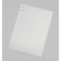 アズワン アルミ箔フィルムヒーター 片面微粘着付き 7Ω 4-4639-04 1個（直送品）