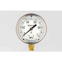 高島計器 グリセリン入圧力計 GRタイプ AT R1/8 50X10MPa グリセリン入り 130921071 1セット(5台)（直送品）